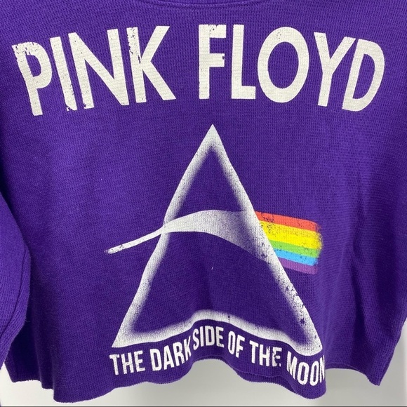 Pink Floyd Small Purple Crop Thermal - Picture 4 of 8
